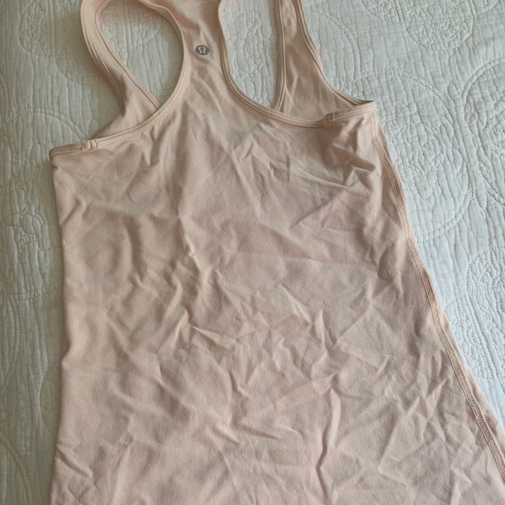 Pink Lululemon Racerback Tank - Picture 2 of 3